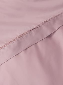 John Lewis Soft and Silky Garda Lattice Stitch Egyptian Cotton 400 Thread Count Bedding - view 2, Pink