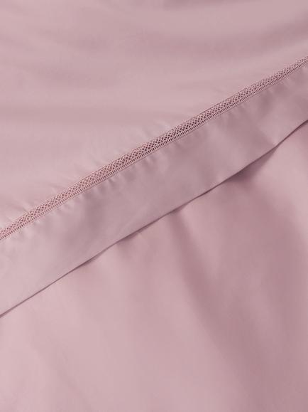 John Lewis Garda Egyptian Cotton Sateen Bedding, 400 Thread Count - view 2, Pink