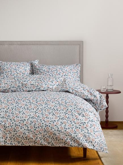 John Lewis Marlow Trailing Cotton Duvet Cover Set, Multi - view 2, Multi