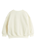 Mini Rodini Kids' Mini Rodini Society Sweatshirt, Off White