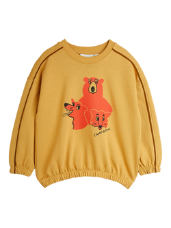 Mini Rodini Kids' Camp Rodini Sweatshirt, Beige, Beige