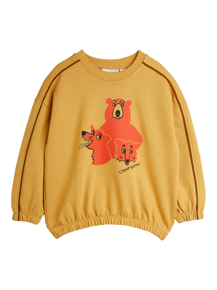 Mini Rodini Kids' Camp Rodini Sweatshirt, Beige, Beige
