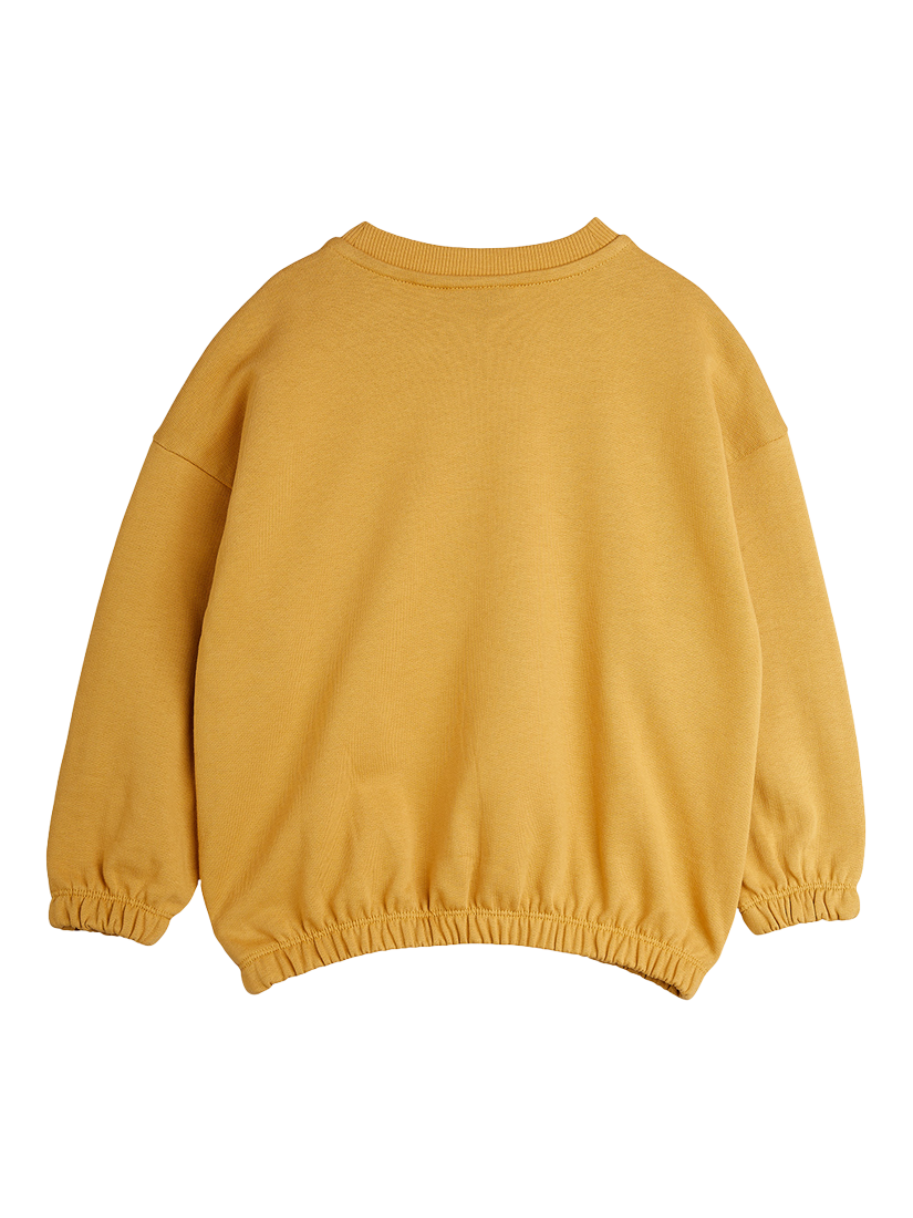 Product image 2 of 4, which shows Mini Rodini Kids' Camp Rodini Sweatshirt, Beige, 18-36 months