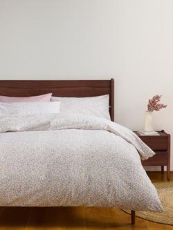 John Lewis Mae Cotton Ditsy Floral Duvet Cover Set - view 2, Multi