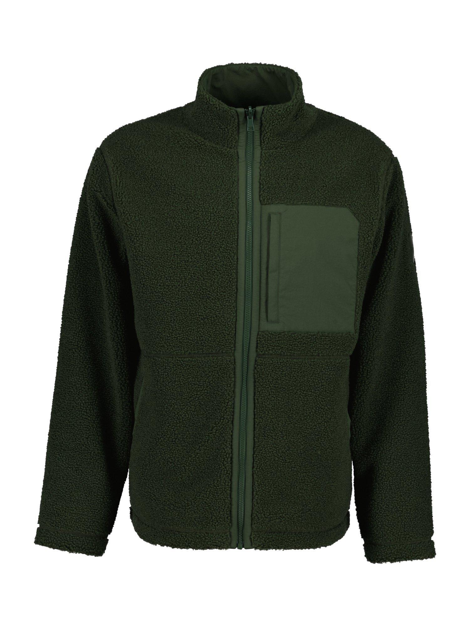 Product image 1 of 2, which shows GANT Reversible Zip Through Fleece, Country Green, M