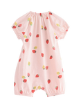 Lindex Pure Cotton Strawberry Romper
