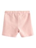 Lindex Baby Cotton Jersey Ice Cream Print Shorts, Light Dusty Pink