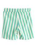 Lindex Kids' Cotton Jersey Stripe Shorts, White