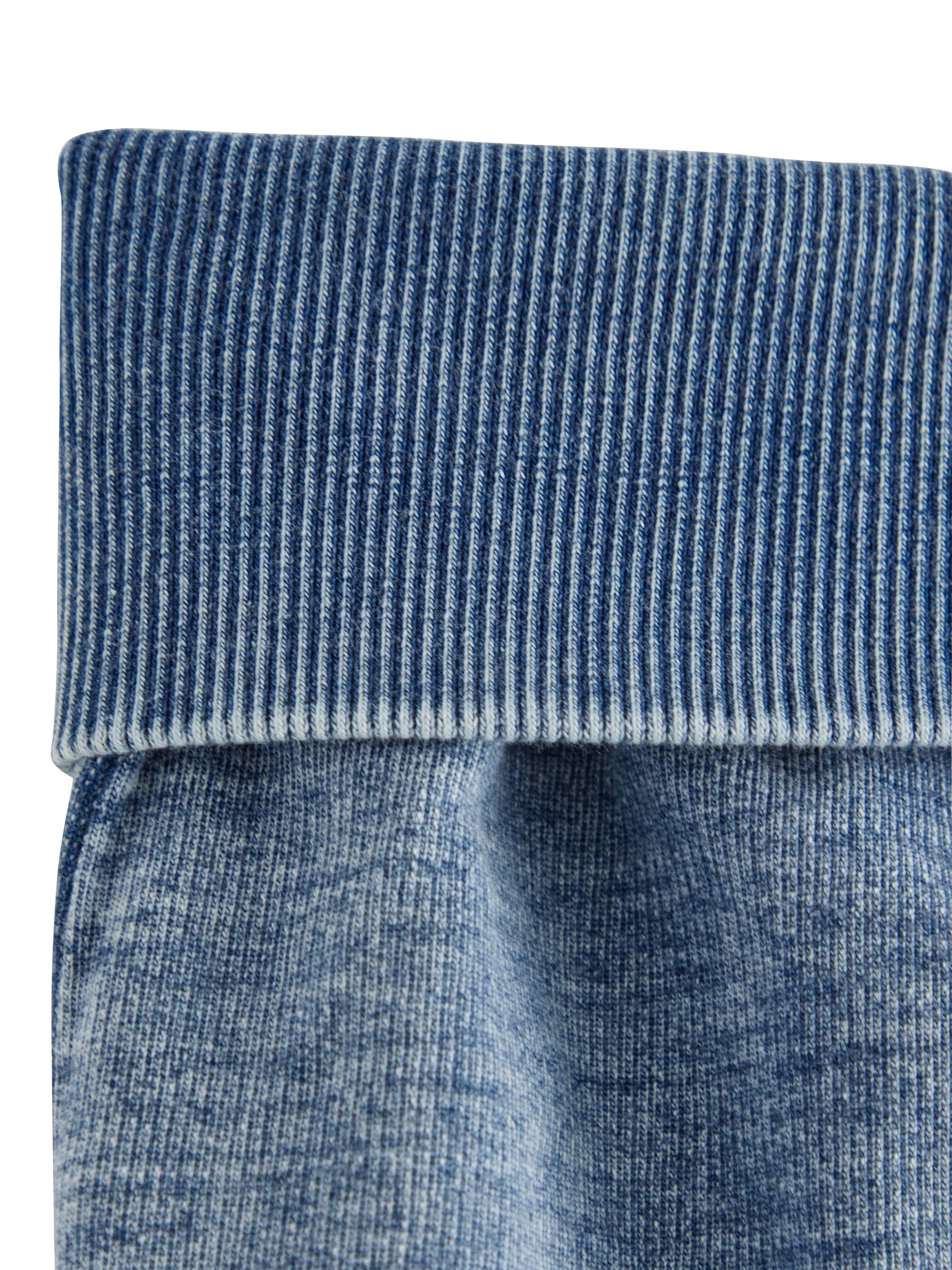 Product image 3 of 3, which shows Lindex Baby Cotton Joggers, Light Denim, 1-2 months