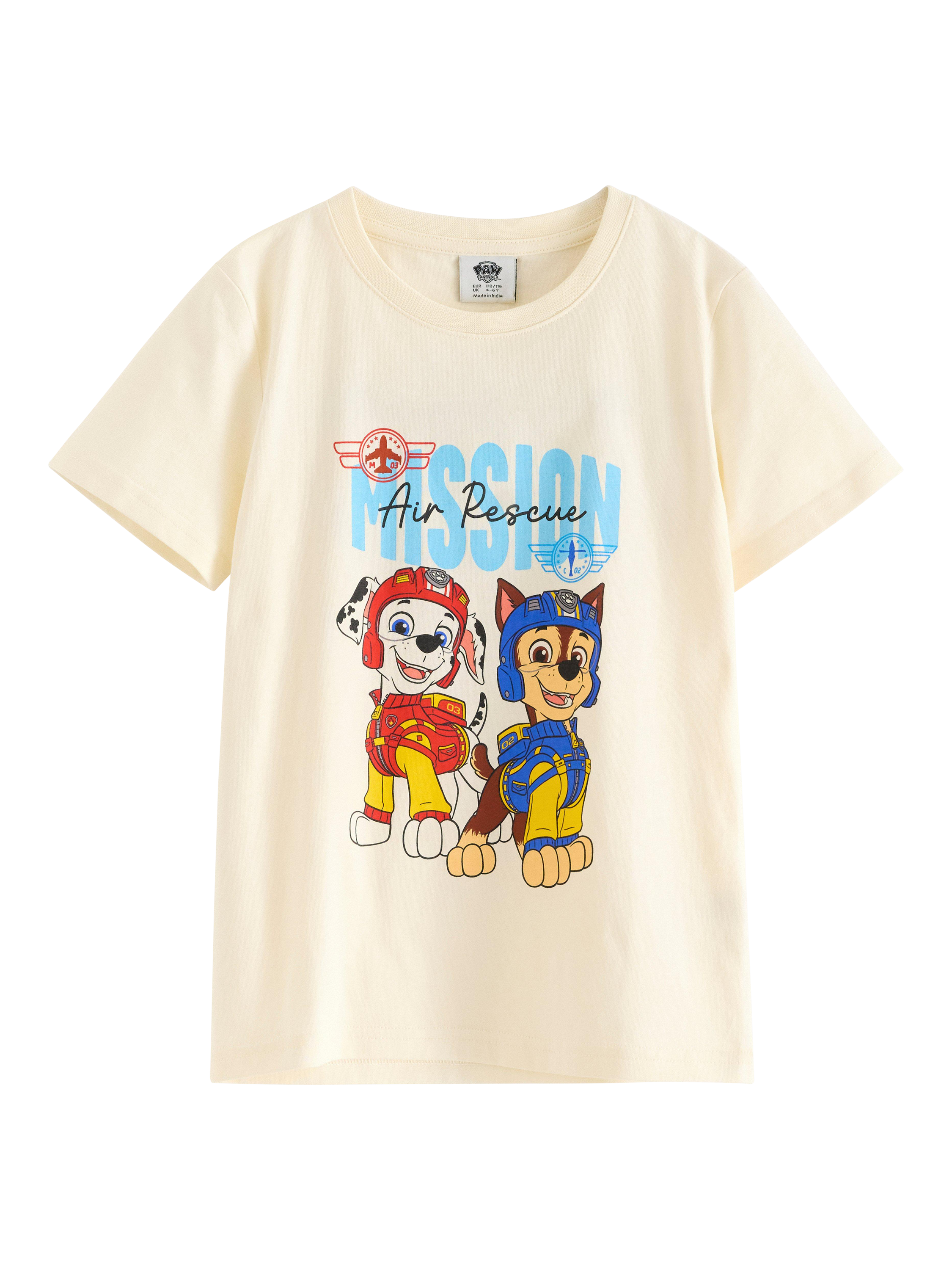 Product image 4 of 6, which shows Lindex Kids' Paw Patrol T-Shirt, White, 18-24 months