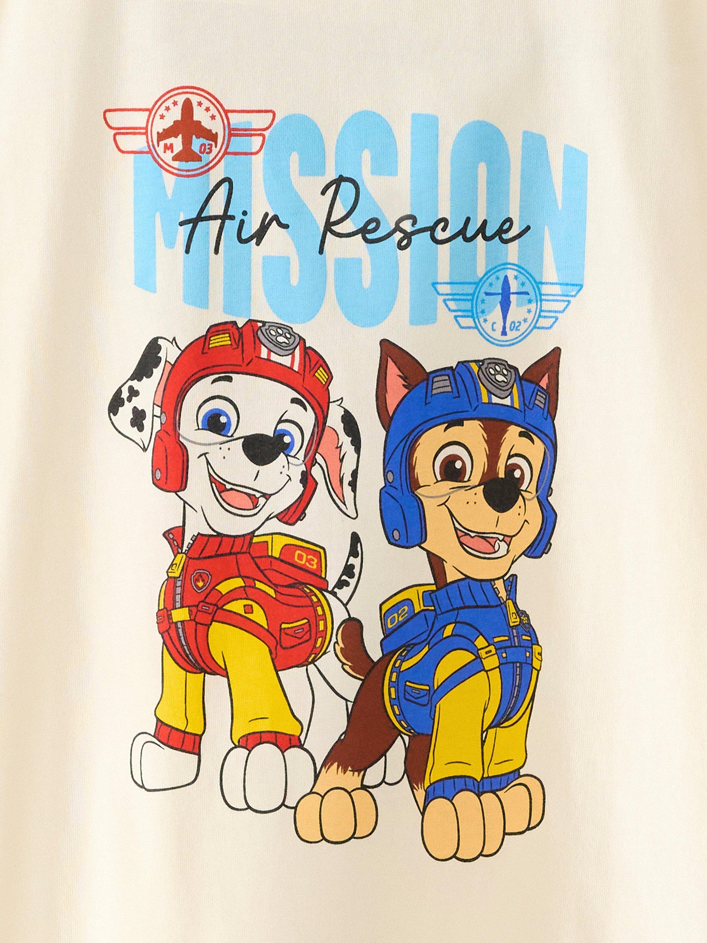 Product image 6 of 6, which shows Lindex Kids' Paw Patrol T-Shirt, White, 18-24 months