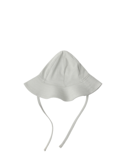 Lindex Baby Tie Sun Hat, Light Dusty Green