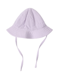 Lindex Baby Cotton Sun Hat, Light Dusty Lilac