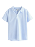 Lindex Kids' Terry T-Shirt, Light Blue