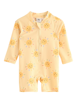 Lindex Baby Swimsuit, Light Dusty Yellow, Light Dusty Yellow
