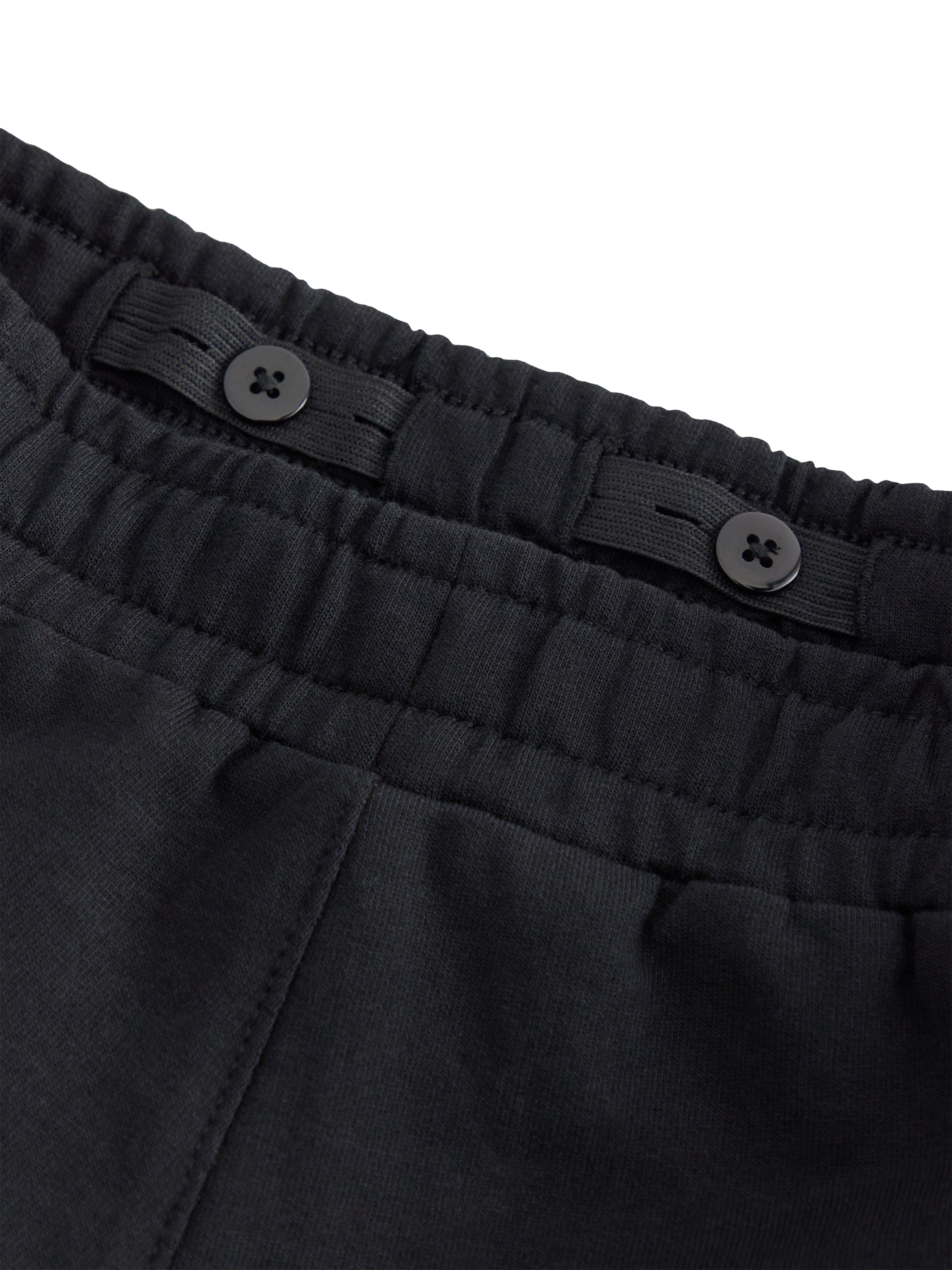 Product image 3 of 3, which shows Lindex Kids' Cotton Cargo Shorts, Black, 6-8 years