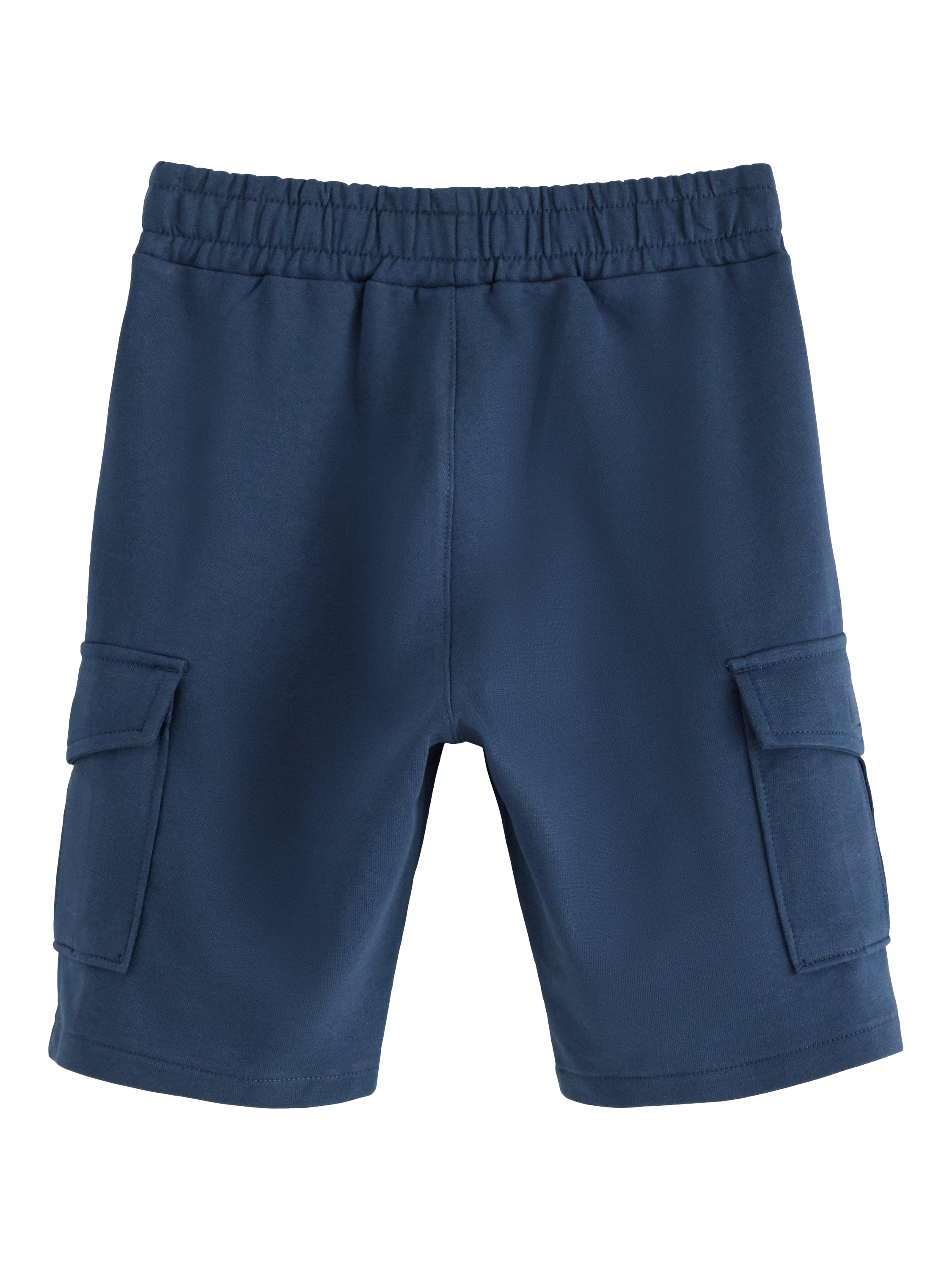 Product image 2 of 11, which shows Lindex Kids' Cotton Cargo Shorts, Dark Blue, 2-4 years