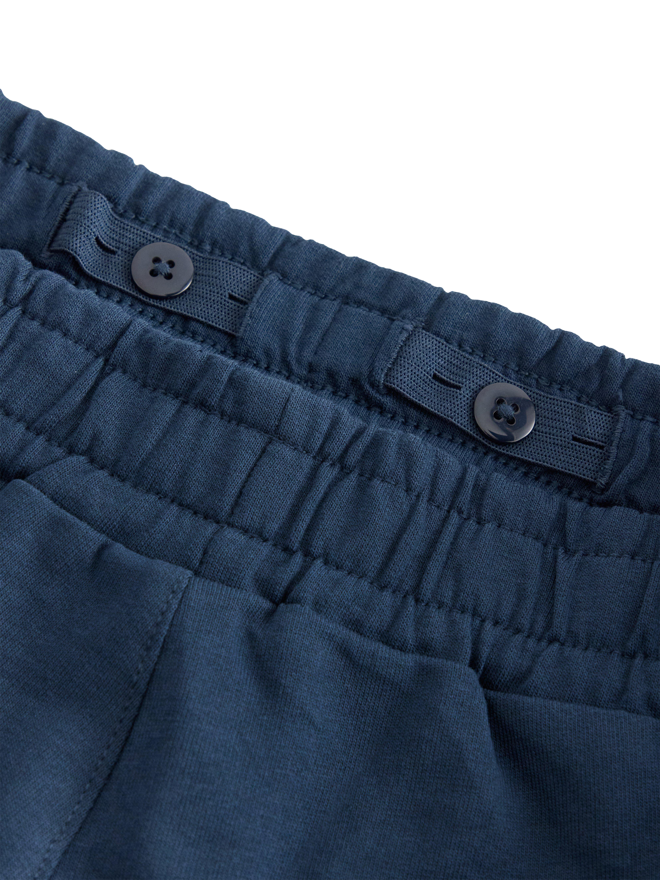 Product image 3 of 11, which shows Lindex Kids' Cotton Cargo Shorts, Dark Blue, 2-4 years
