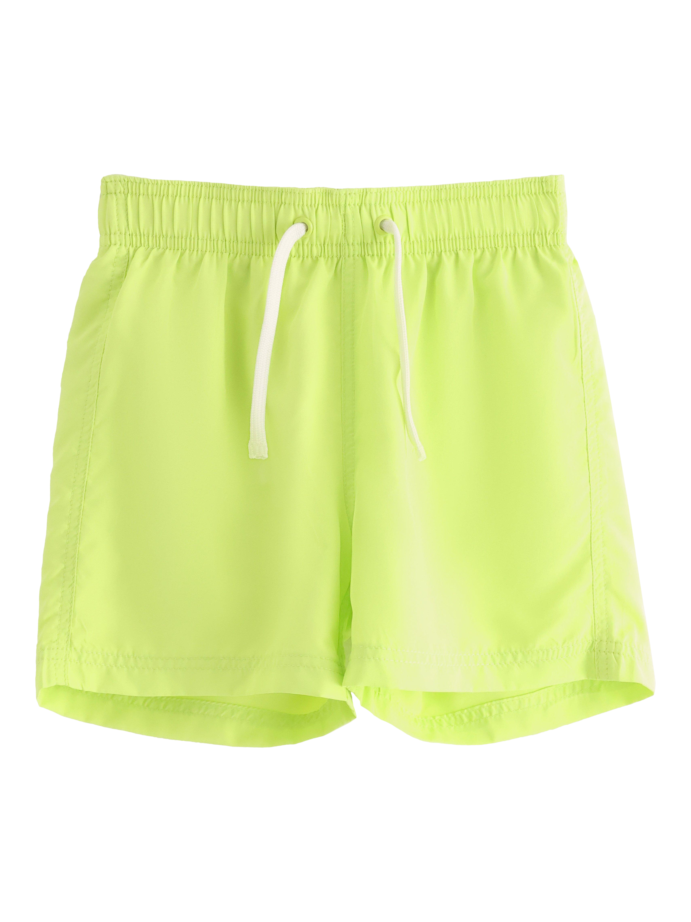 Product image 1 of 3, which shows Lindex Kids' Swim Shorts, Yellow, 6-8 years