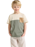 Lindex Kids' Pure Cotton Crew Neck T-Shirt