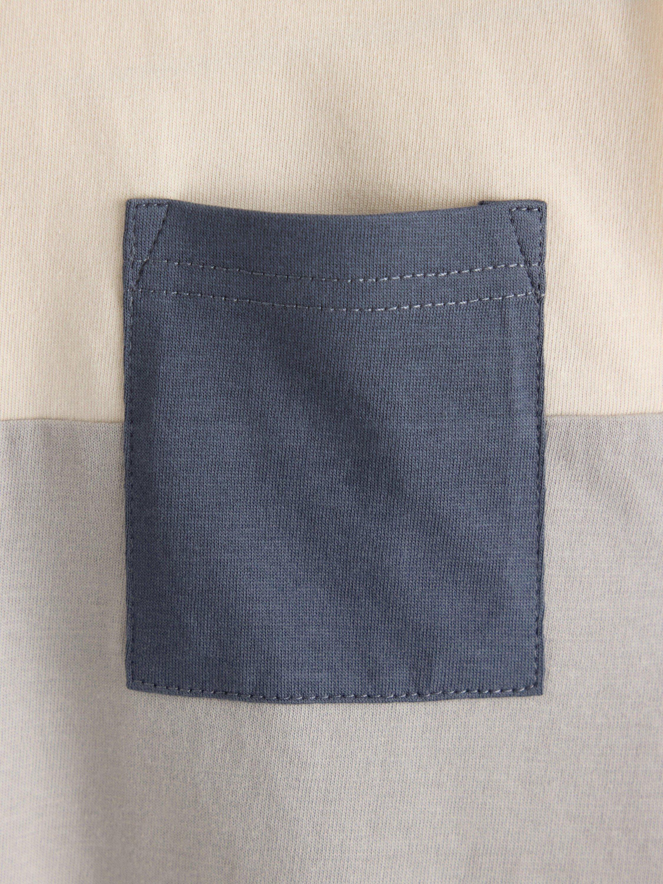 Product image 6 of 6, which shows Lindex Kids' Pure Cotton Crew Neck T-Shirt, Light Dusty Grey, 18-24 months