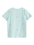 Lindex Kids' Pure Cotton Crew Neck T-Shirt