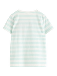 Lindex Kids' Pure Cotton Striped T-Shirt