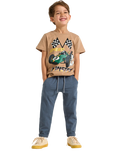 Lindex Kids' Cotton Slub Jersey Joggers