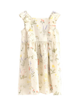 Lindex Kids' Sleeveless Dress, Light Dusty White
