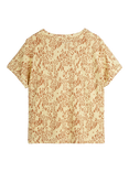 Mini Rodini Kids' Leopard Print T-Shirt, Leopard Print