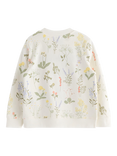 Lindex Kids' Pure Cotton Floral Print Bomber Jacket