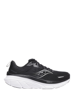 Saucony Guide 18 Running Shoes, Black/White, Black/White