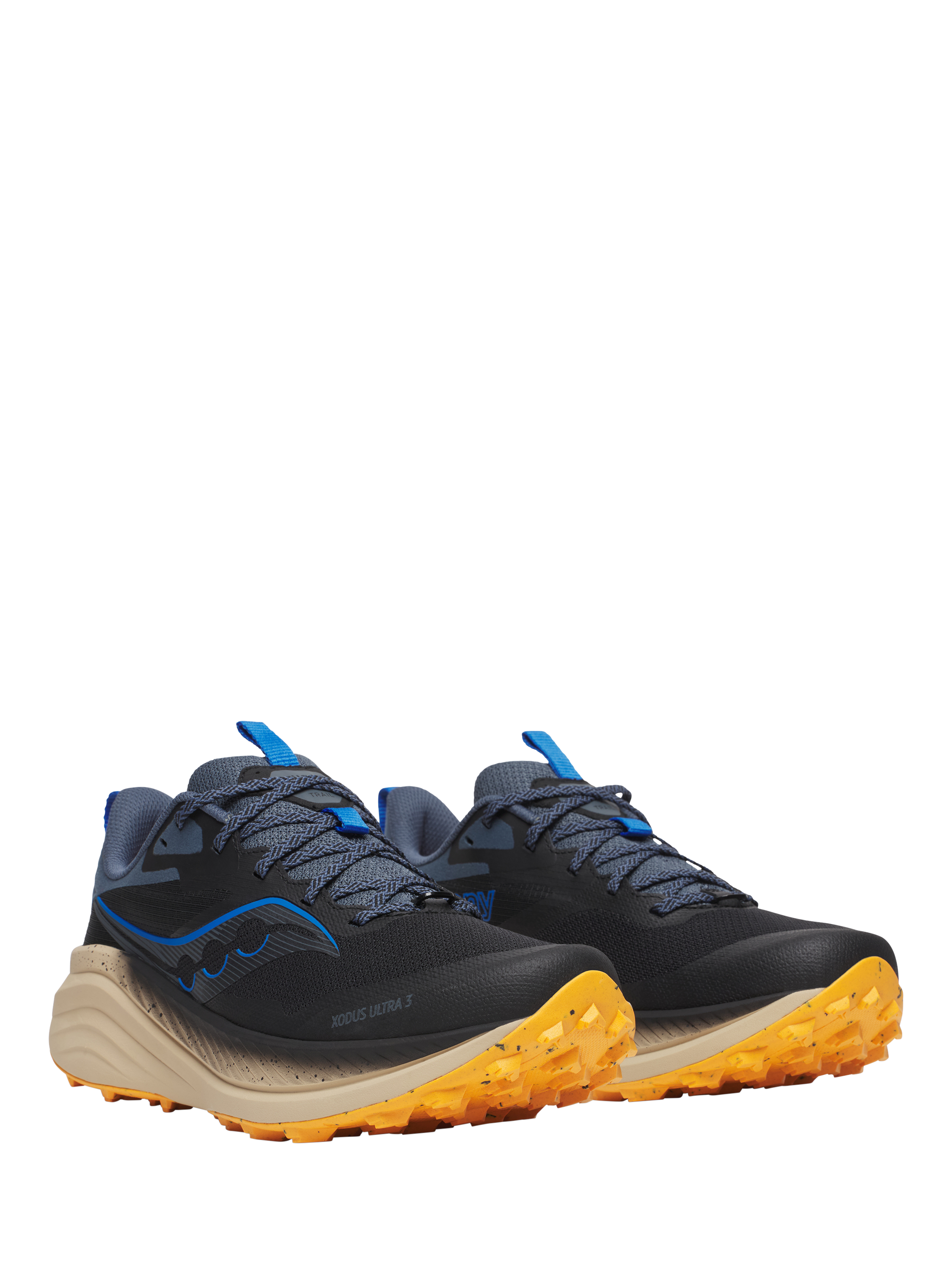 Product image 2 of 6, which shows Saucony Xodus Altra 3 Running Shoes, Black/Dusk, 7