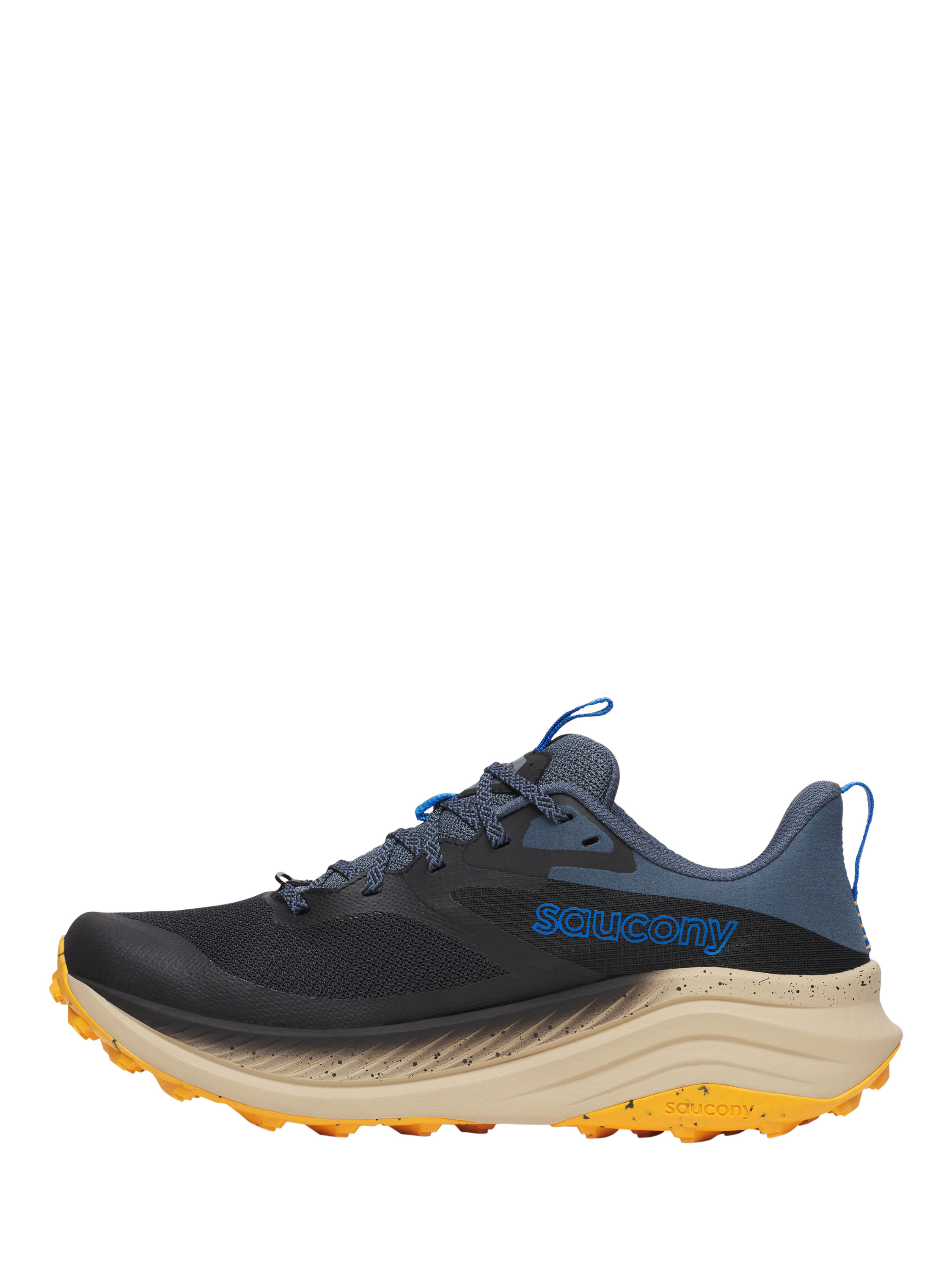 Product image 3 of 6, which shows Saucony Xodus Altra 3 Running Shoes, Black/Dusk, 7