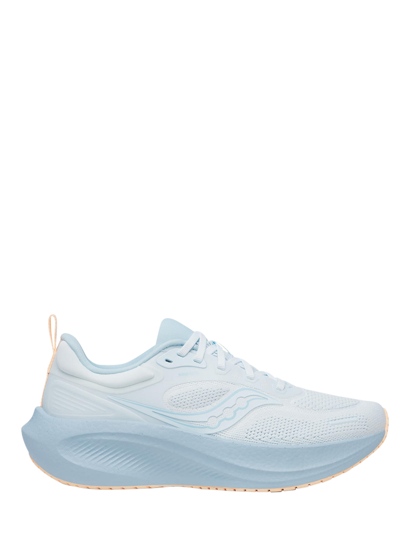 Product image 1 of 6, which shows Saucony Surge 3 Running Shoes, Ice /Dream, 4