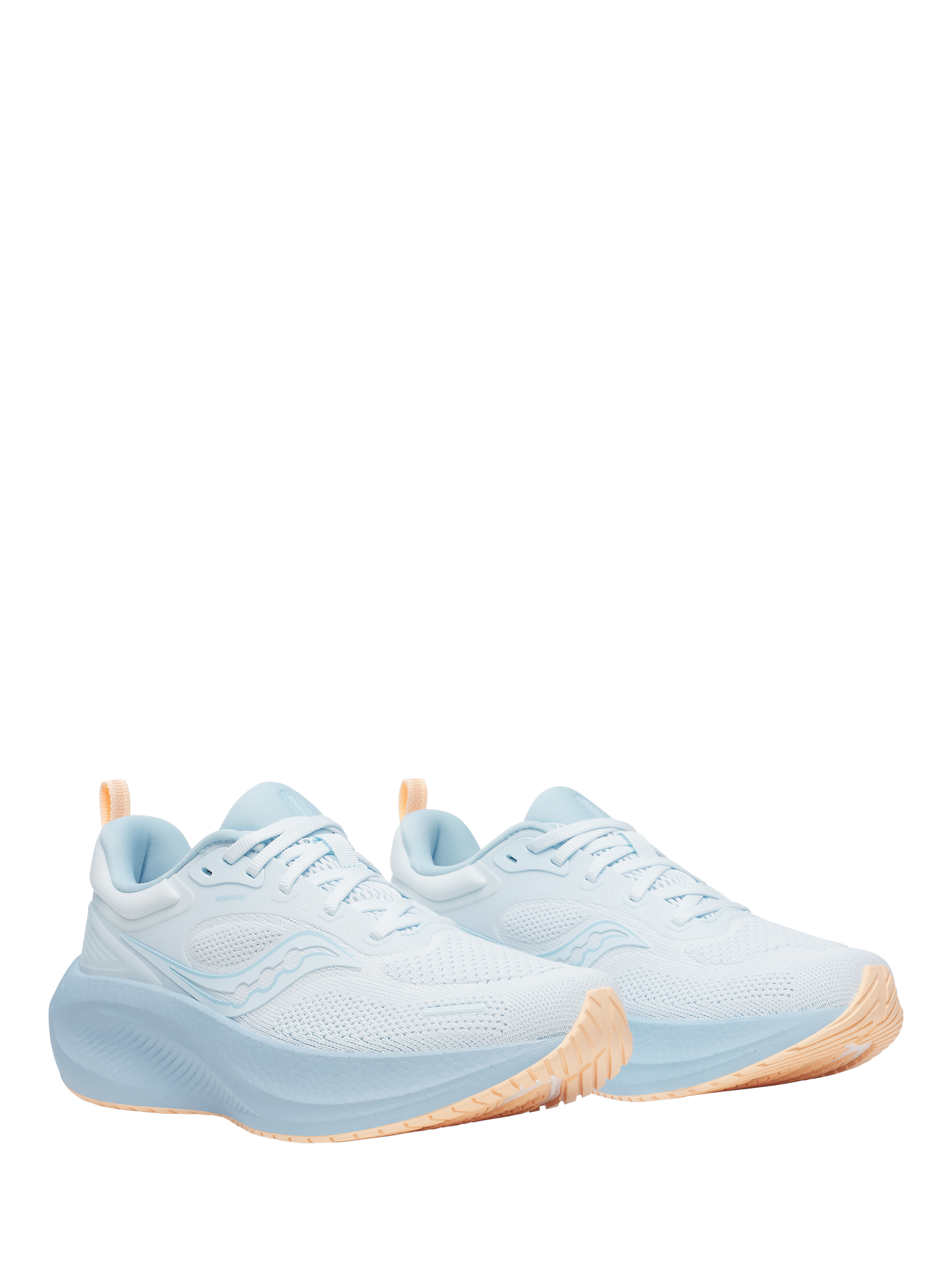 Product image 2 of 6, which shows Saucony Surge 3 Running Shoes, Ice /Dream, 4