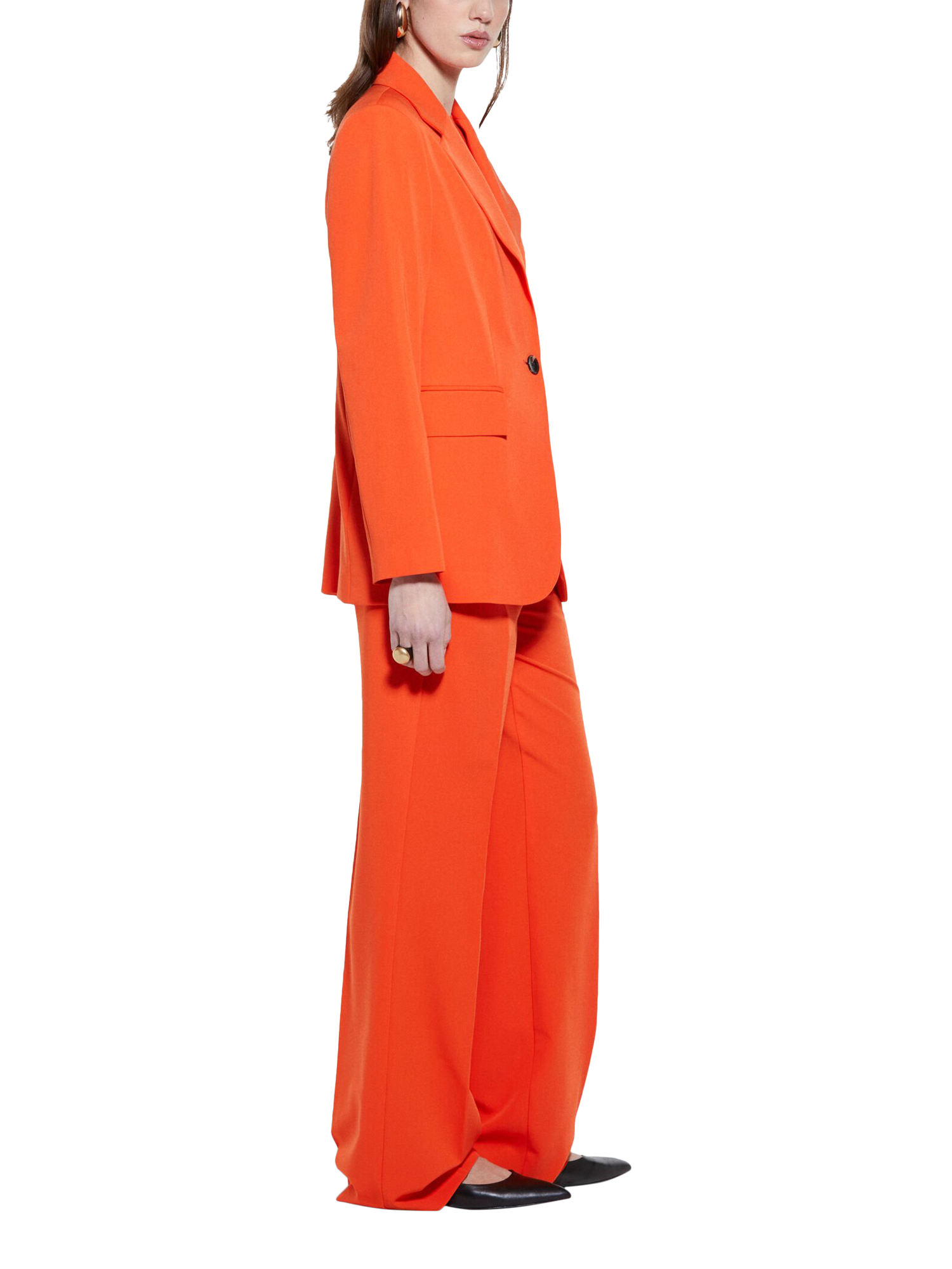 Product image 4 of 5, which shows SISLEY Regular Fit Blazer, Orange, 16