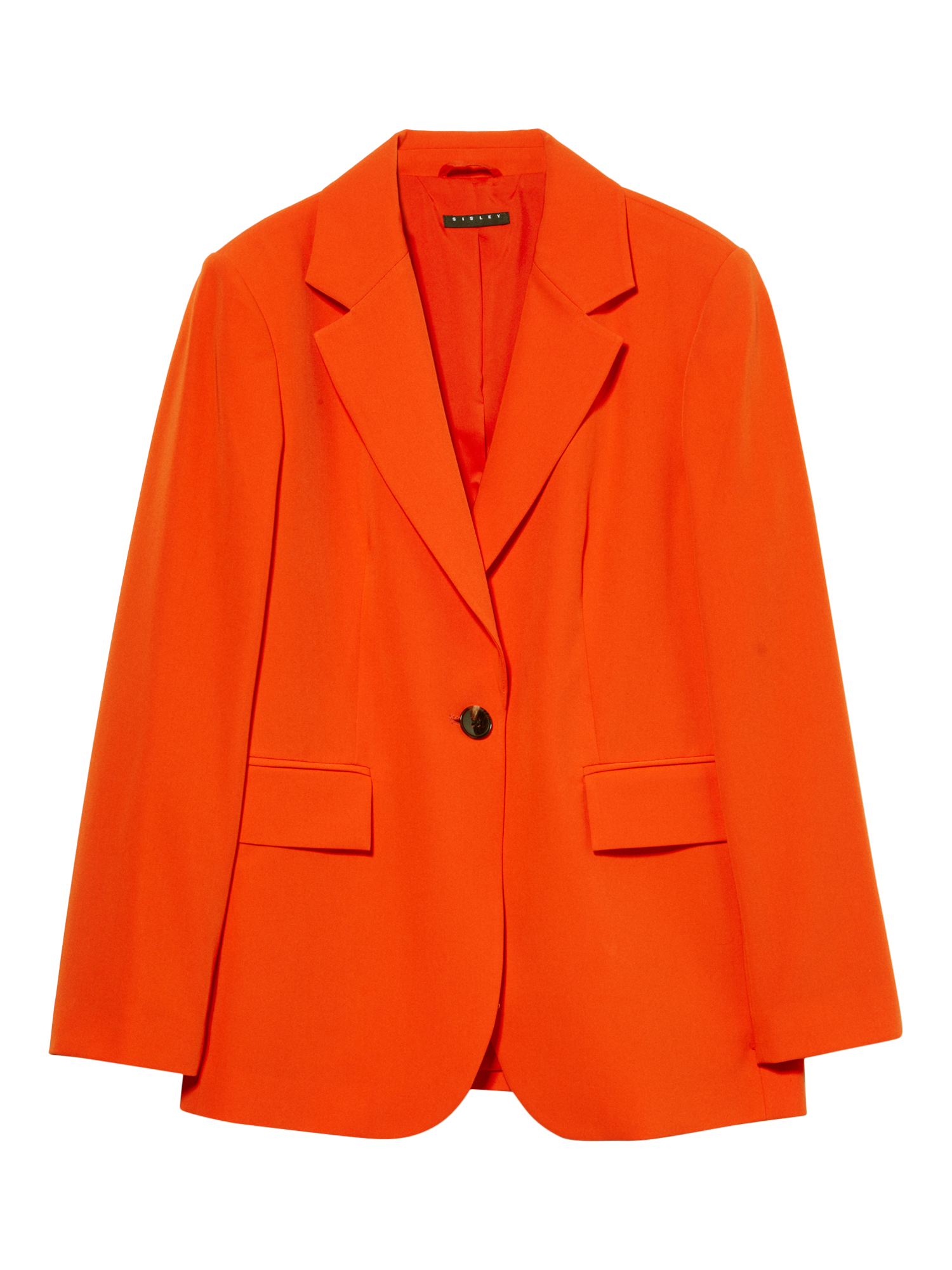 Product image 5 of 5, which shows SISLEY Regular Fit Blazer, Orange, 16
