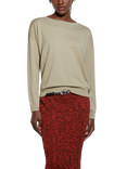 SISLEY Mixed Blend Military Sweater