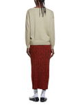 SISLEY Mixed Blend Military Sweater