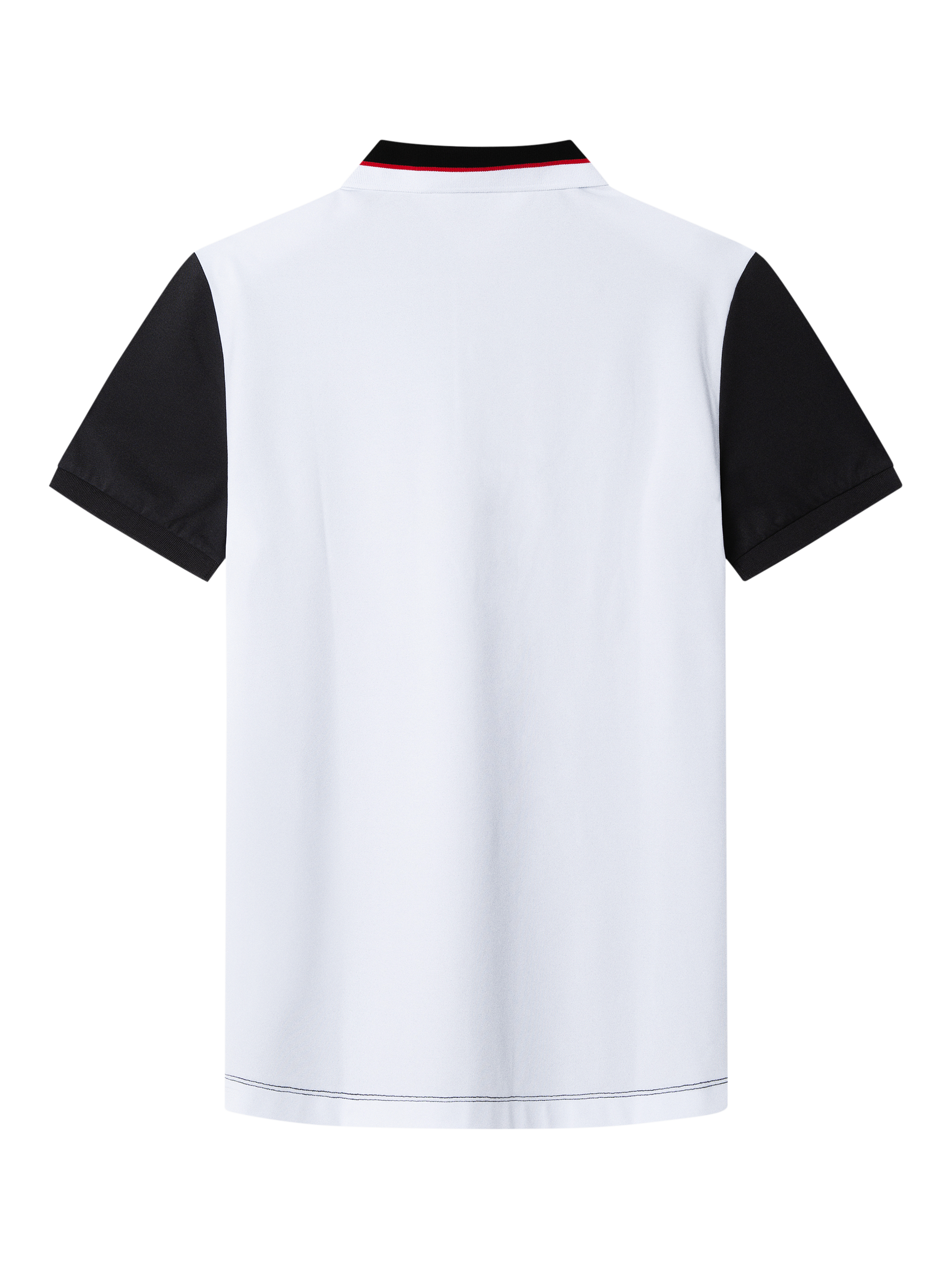 Product image 6 of 6, which shows Hackett London Sport Cotton Blend Regular Fit Short Sleeve Polo Shirt, Black, XS