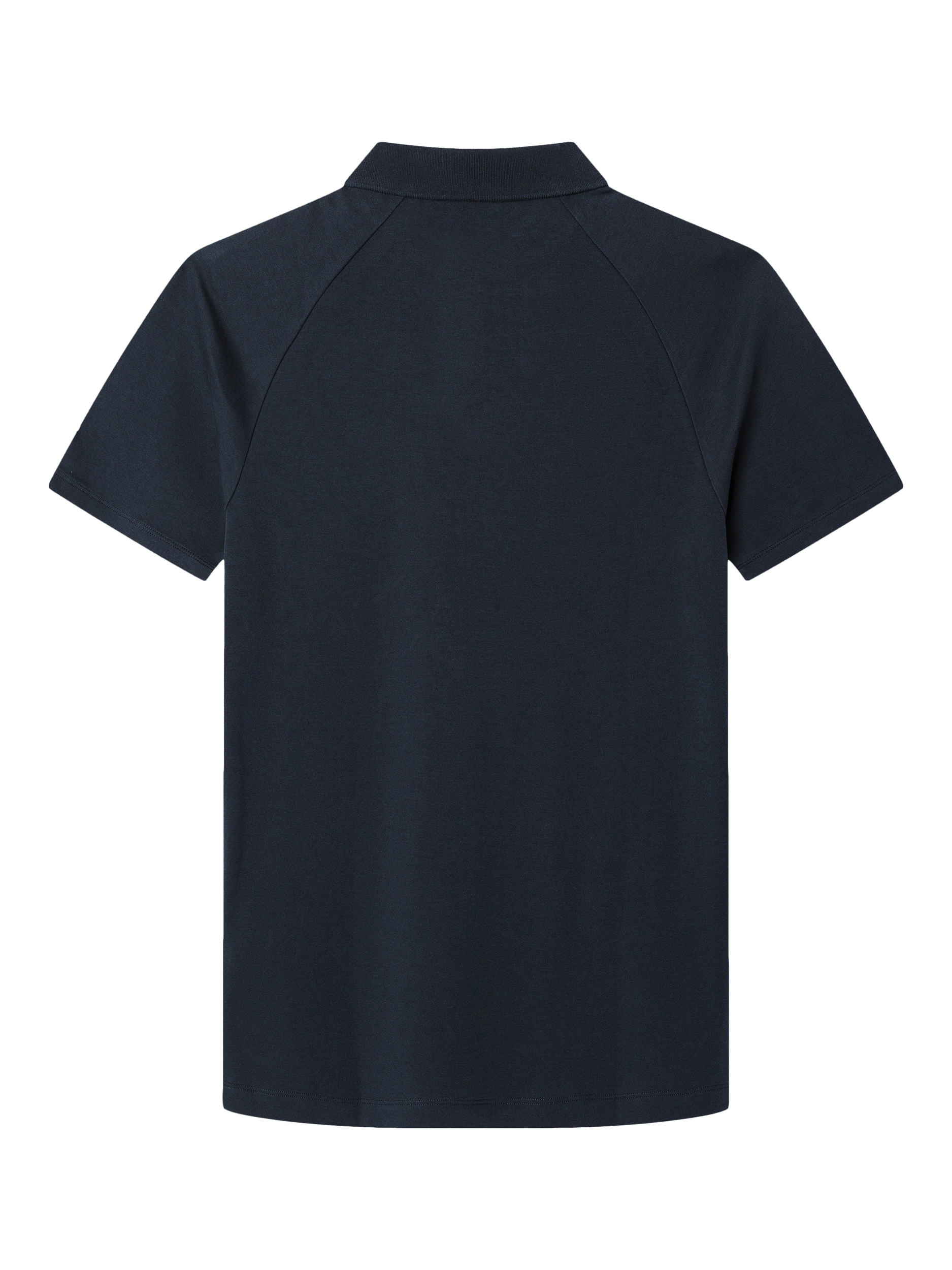 Product image 5 of 6, which shows Hackett London Sports Cotton Blend Regular Fit Short Sleeve Polo Shirt, Navy, XXL