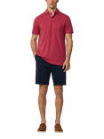 Hackett London Cotton Regular Fit Short Sleeve Polo Shirt, Sage Green