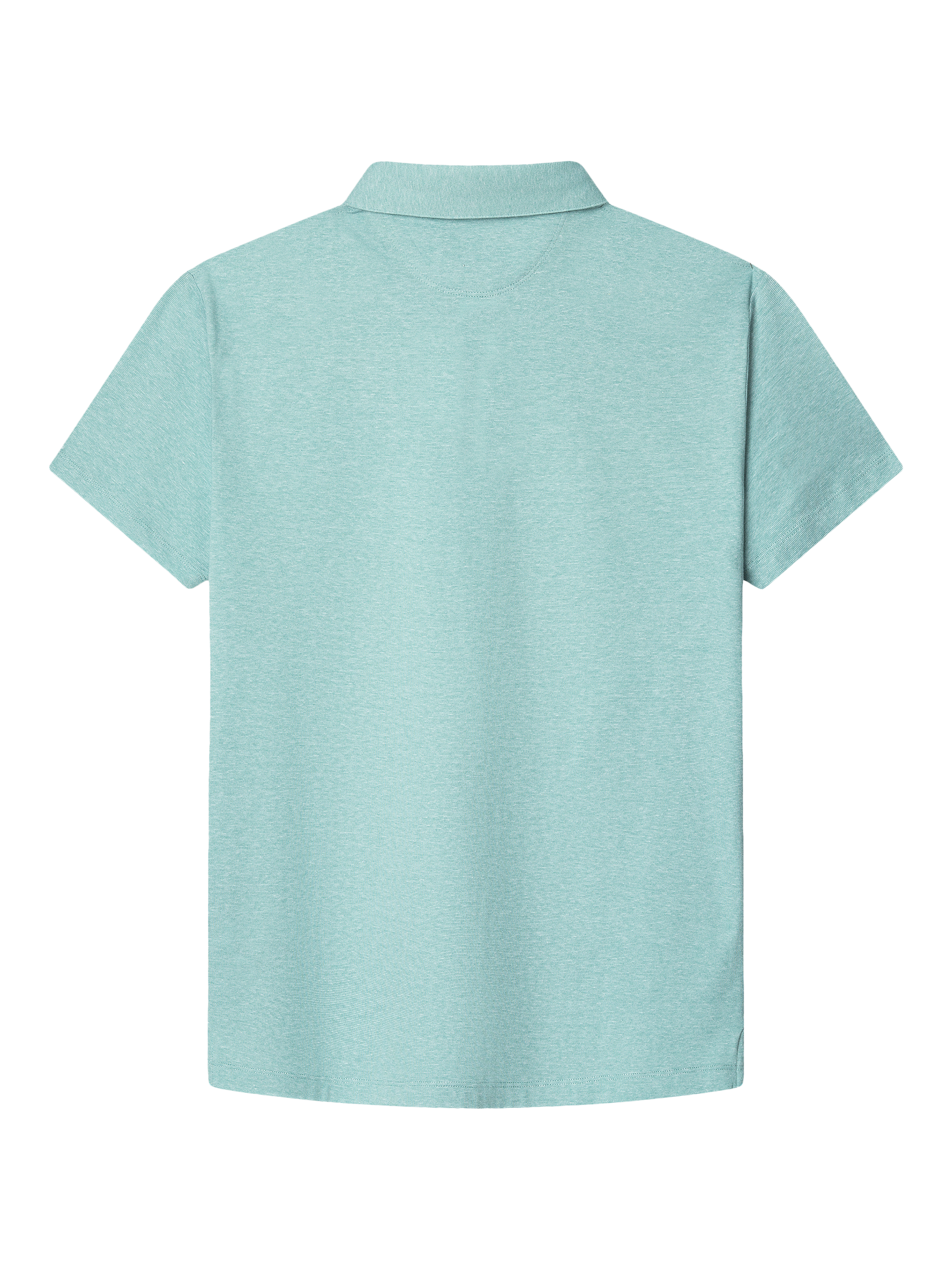 Product image 6 of 6, which shows Hackett London Cotton Regular Fit Mercerized Yarn Knit Polo Shirt, Spearmint Green, XS