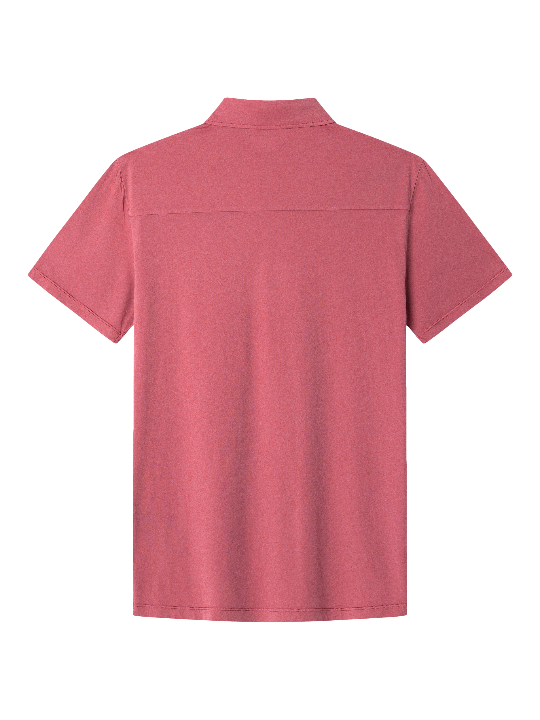 Product image 6 of 6, which shows Hackett London Cotton Classic Fit Short Sleeve Polo Shirt, Old Rose Pink, XS
