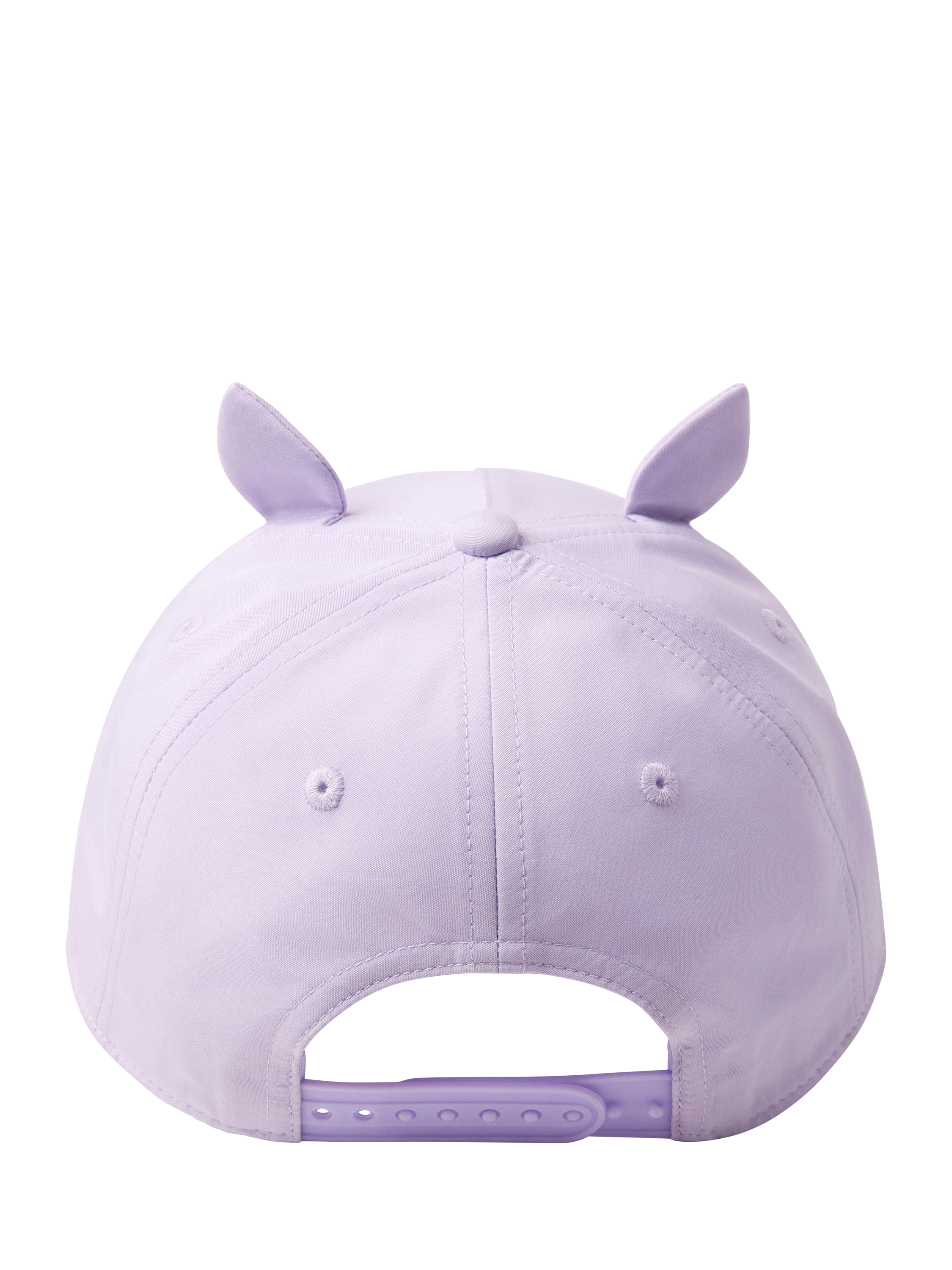 Product image 3 of 3, which shows Lindex Kids' Unicorn Baseball Cap, Light Lilac, 2-4 years