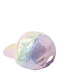 Lindex Kids' Shimmery Baseball Cap, Light Lilac