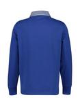 GANT Cotton Regular Fit Long Sleeve Heavy Rugby Shirt, Rich Blue