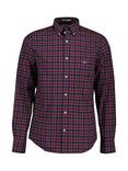 GANT Cotton Regular Fit Check Shirt, Plumped Red