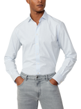 Hackett Regular Fit Cotton Shirt, Sky Blue